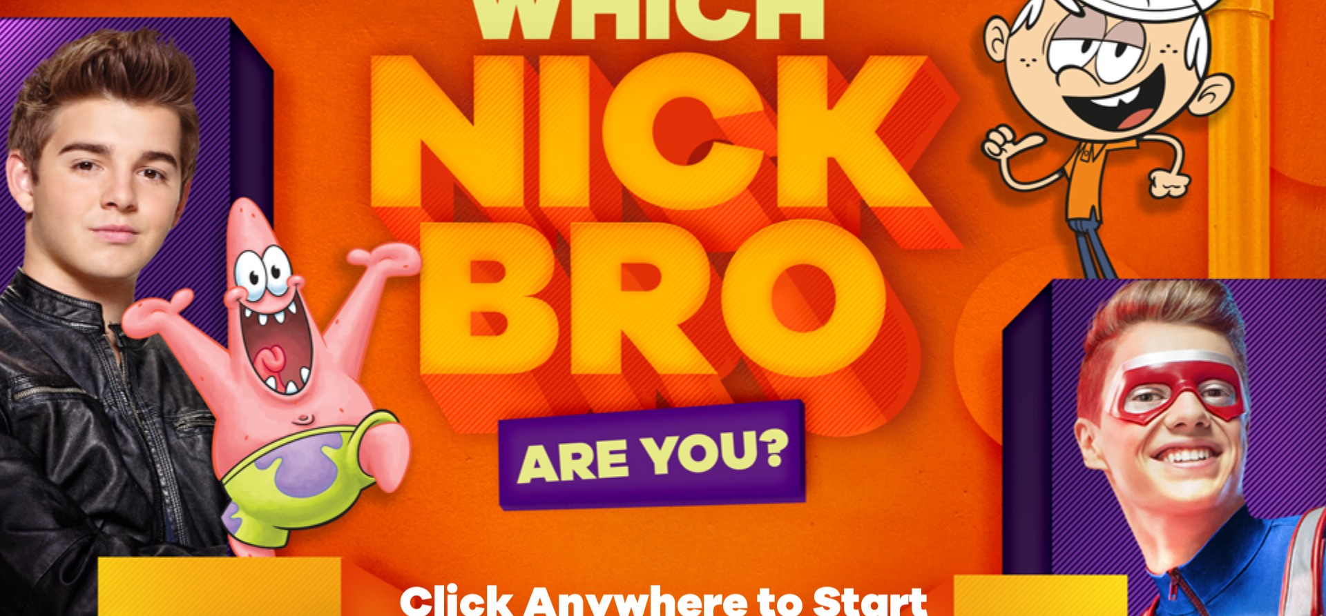 Which Nick Bro Are You - Nickelodeon Personality Quiz: Cyber World Adventure
