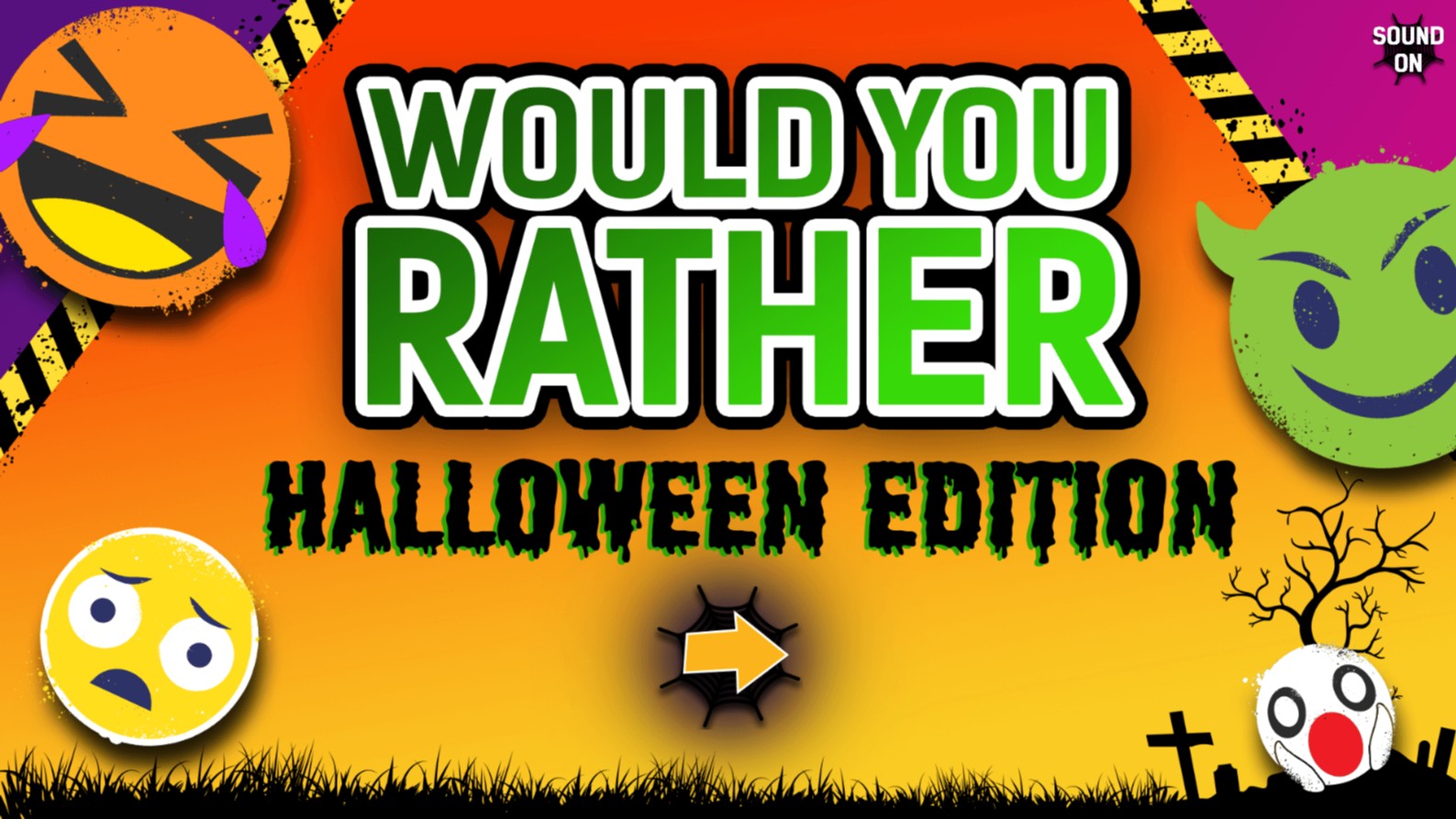 Would You Rather Halloween Edition - Fun Spooky Quiz: The Brave Warrior Legend